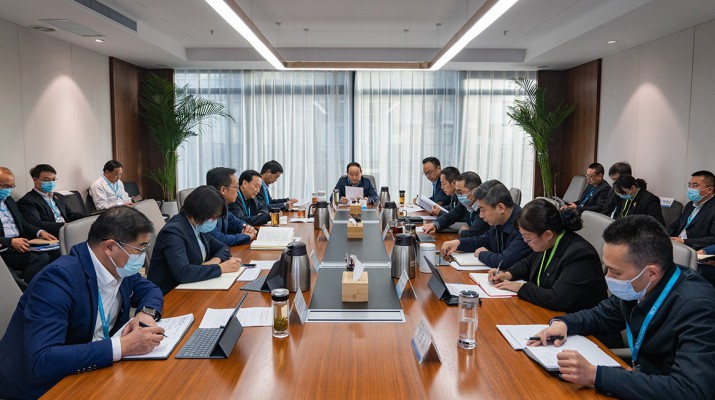 爱游戏在线(中国)集团召开党委理论中心组（扩大）学习会 专题学习党的十九届六中全会会议精神